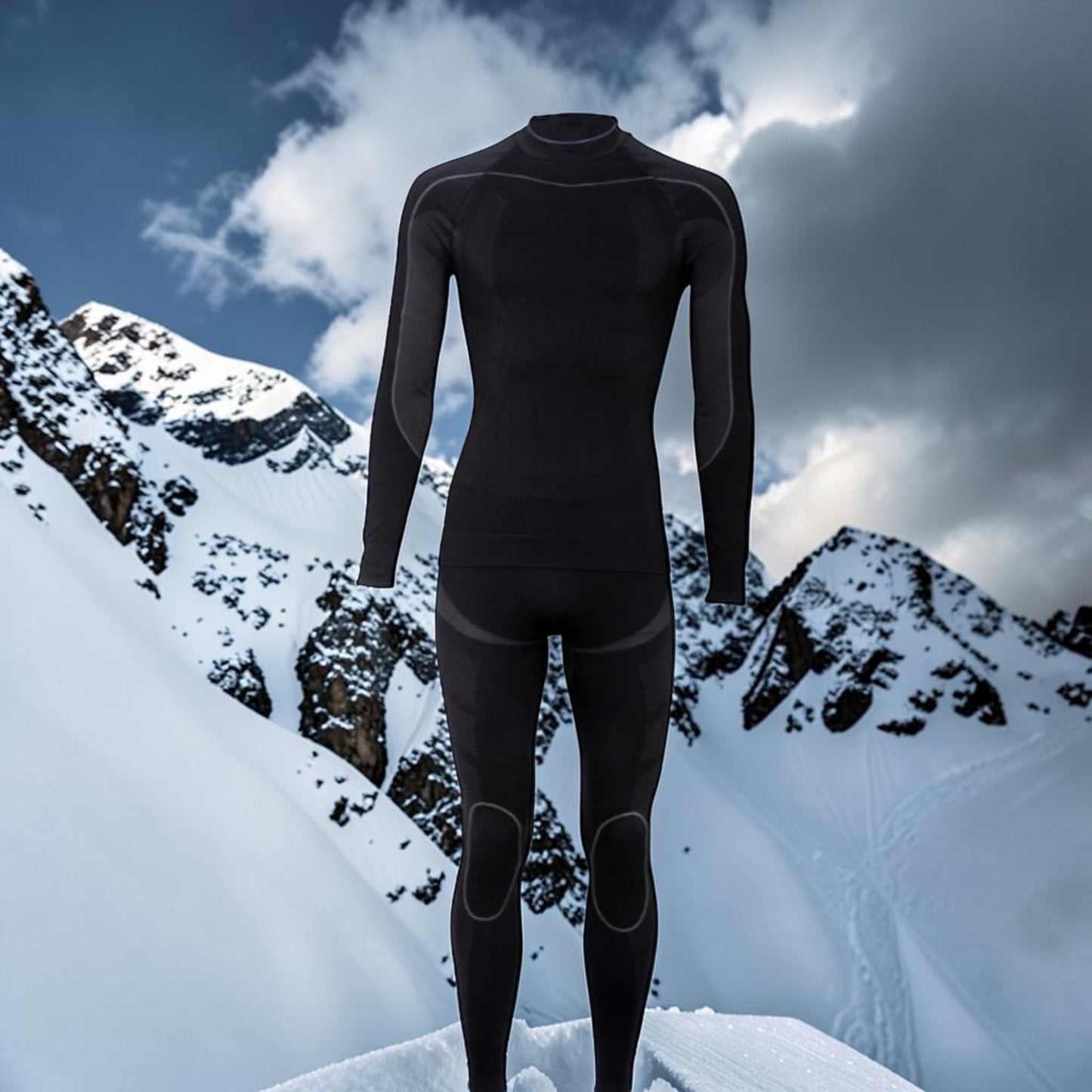 Thermo-Seamless langarm Shirt Herren