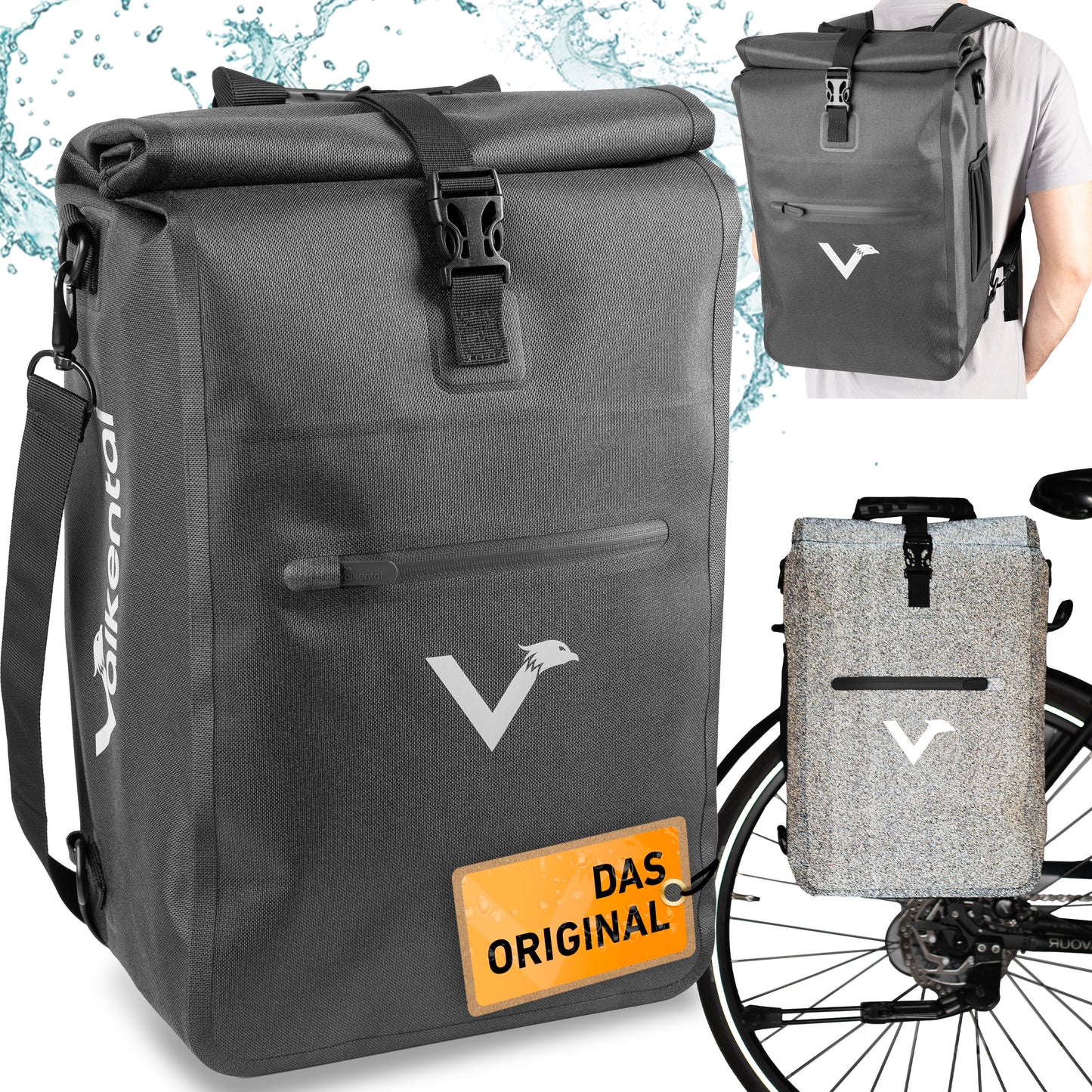ValkOne 3in1 Fahrradtasche