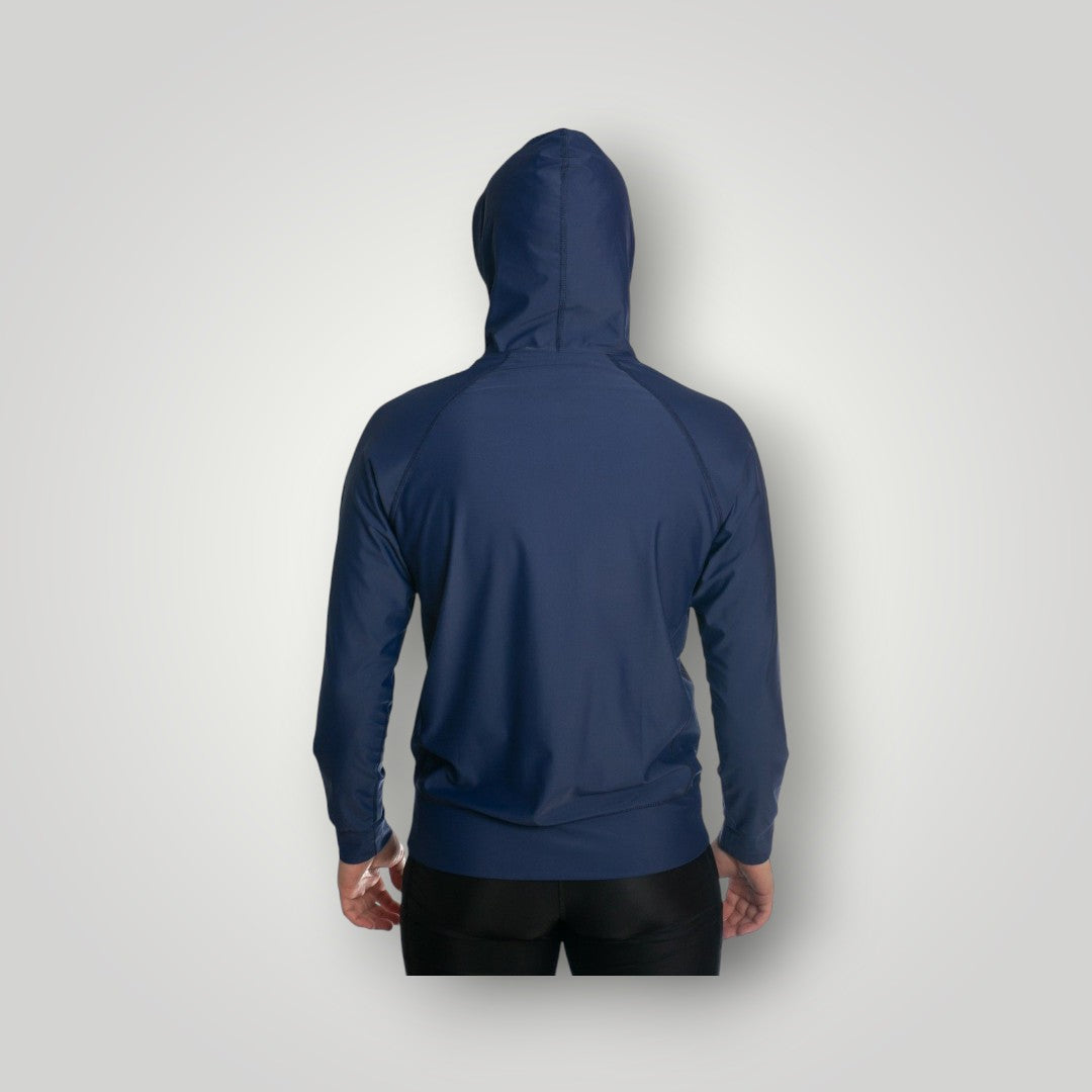 Elastische Kapuzenjacke mit Sonnenschutz Herren