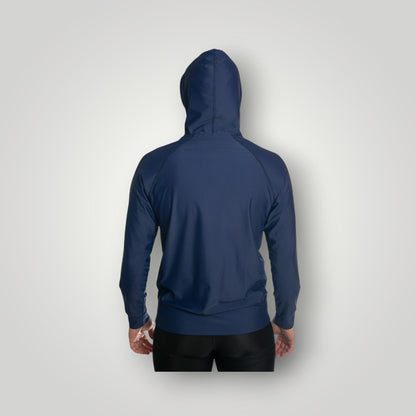 Elastische Kapuzenjacke mit Sonnenschutz Herren