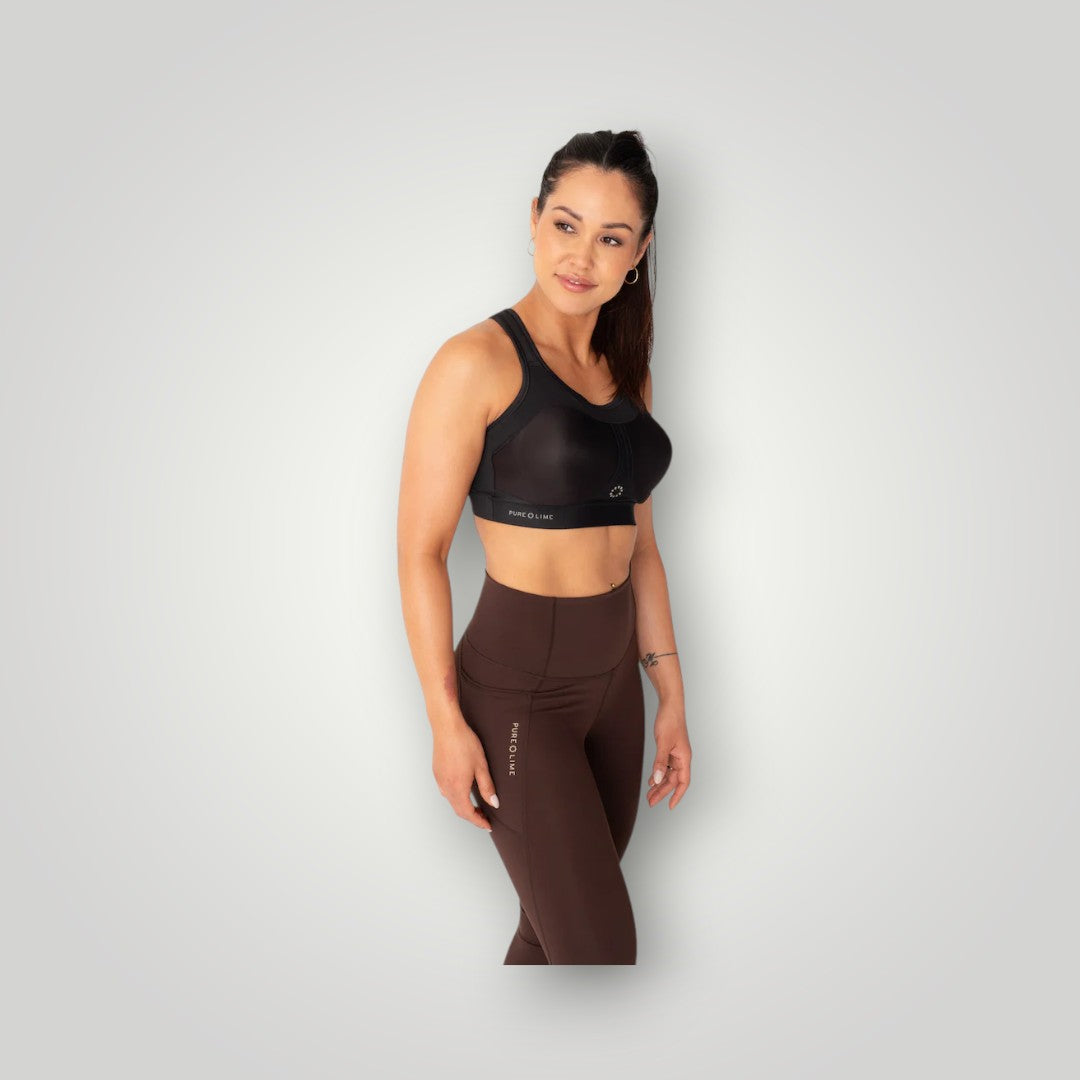 Pure Lime Compression Bra High Impact