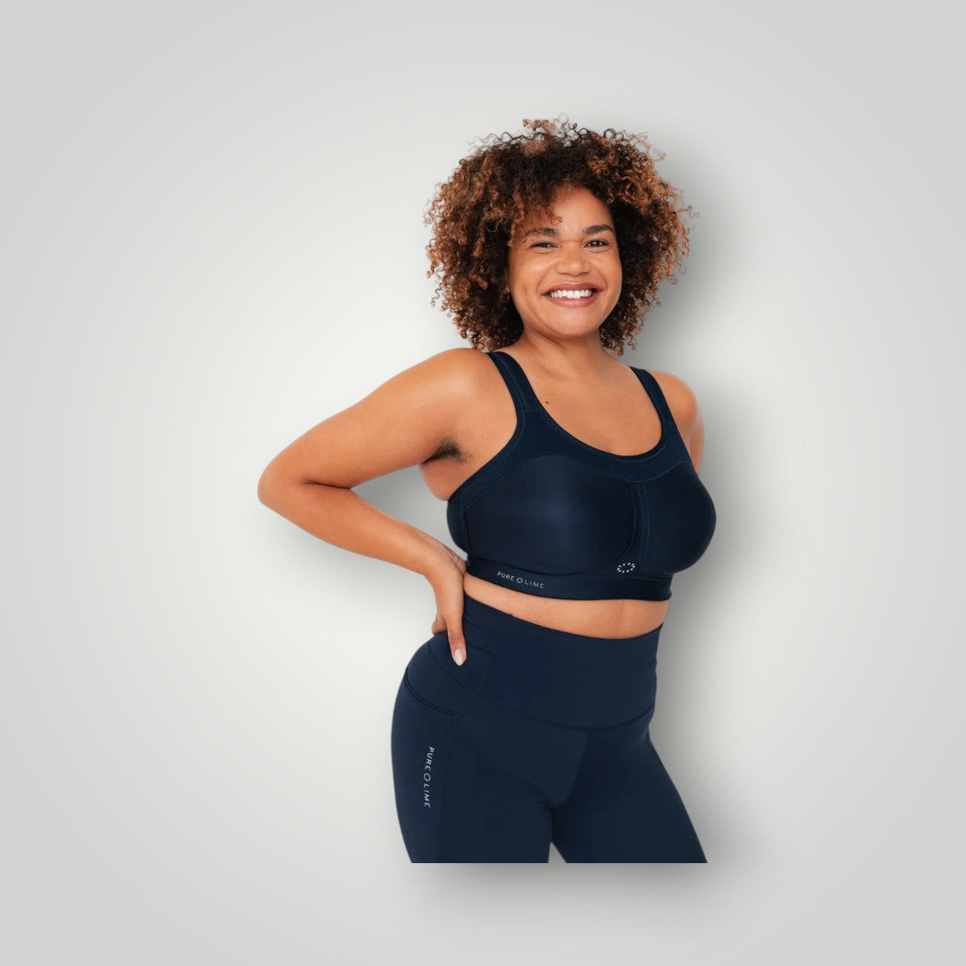Pure Lime Compression Bra High Impact
