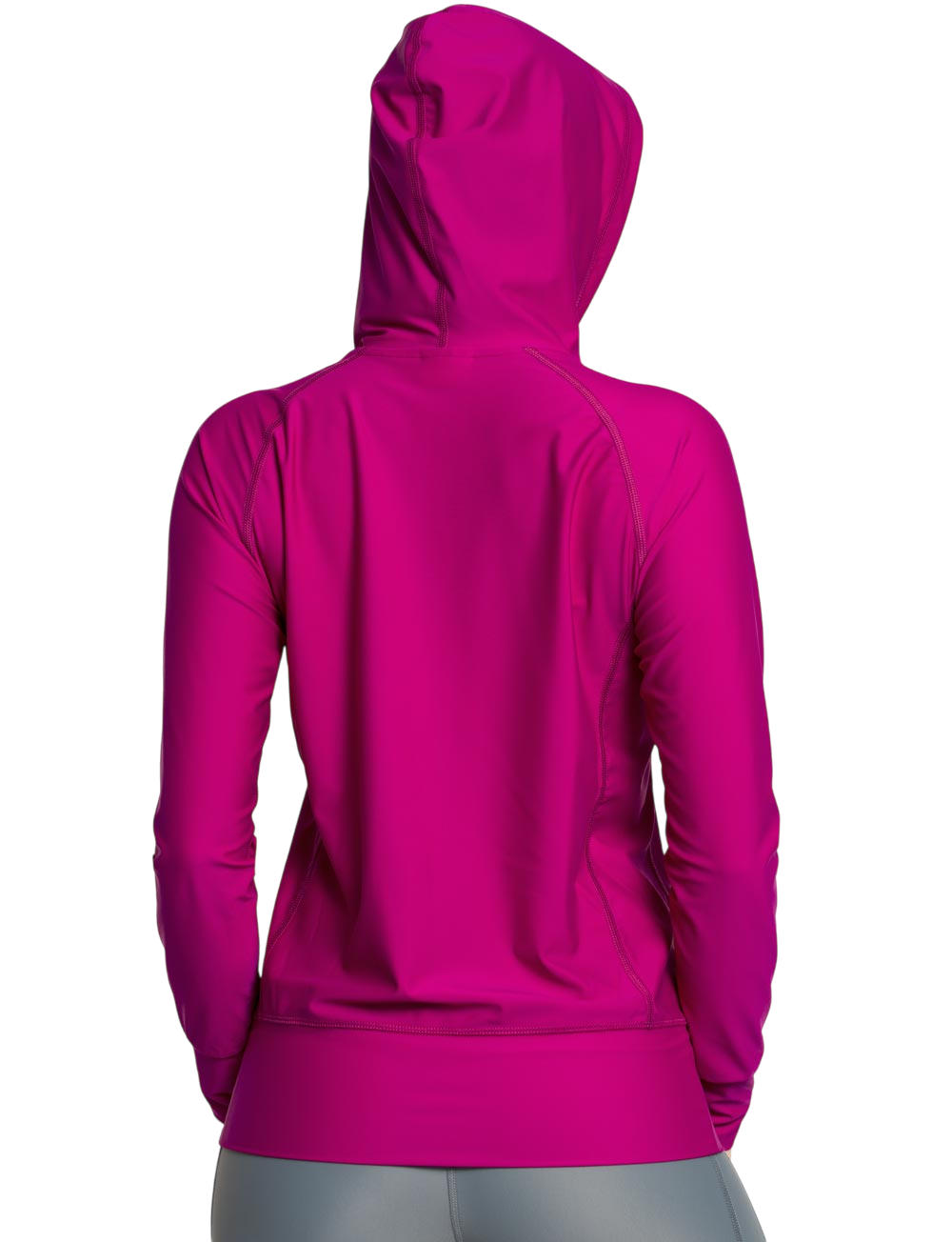 Elastische Kapuzenjacke mit Sonnenschutz Damen