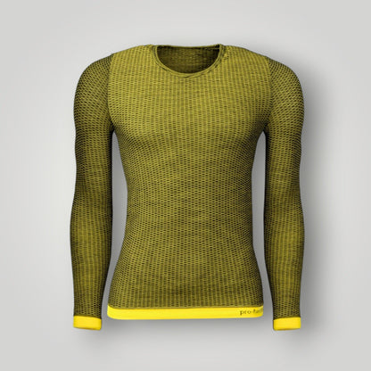 air-pocket langarm shirt