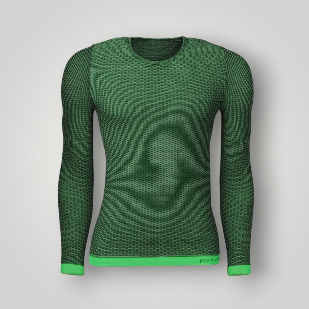 air-pocket langarm shirt