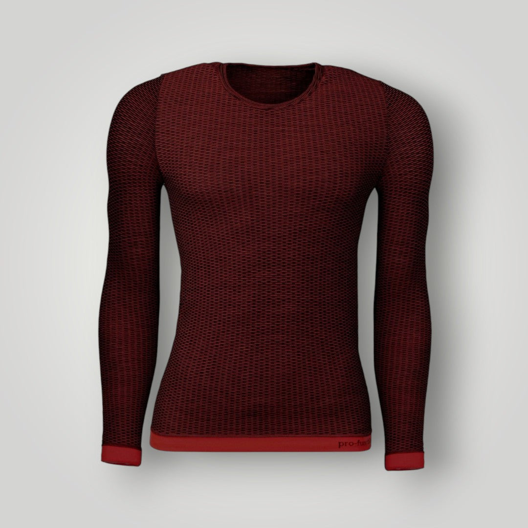 air-pocket langarm shirt