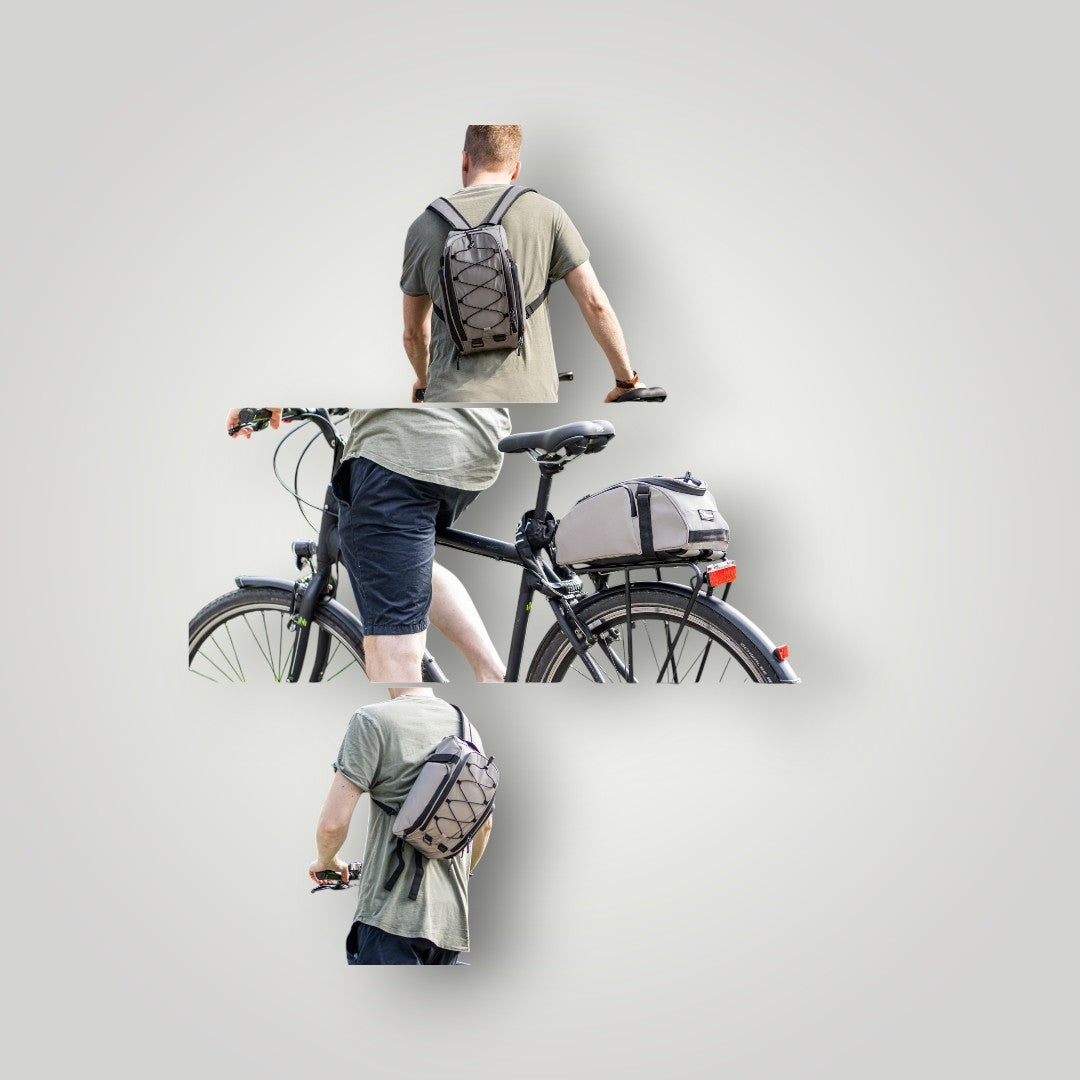 Trunk Bag -  Gepäckträgertasche mit Rucksackfunktion