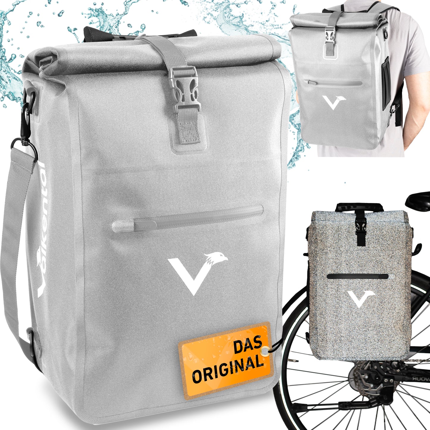 ValkOne 3in1 Fahrradtasche