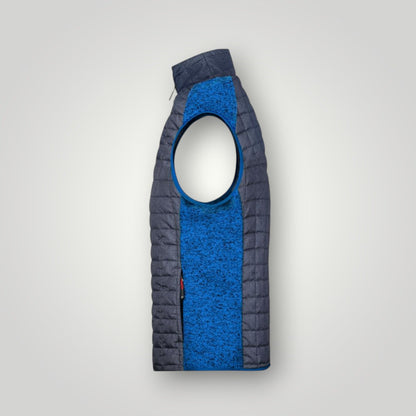 Herren Hybrid Strickfleece Weste